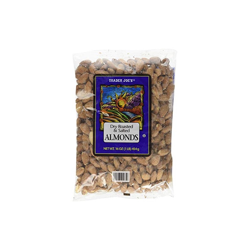 Trader Joe's Dry Roasted & Salted Almonds, Packaging May Differ
