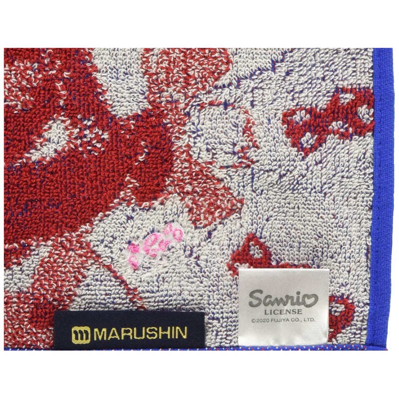 Marushin 2965003400 Peko & Poko Mini Towel, Milky Candy, Approx.