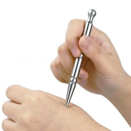 Stainless steel massage practical gua sha acupressure stick