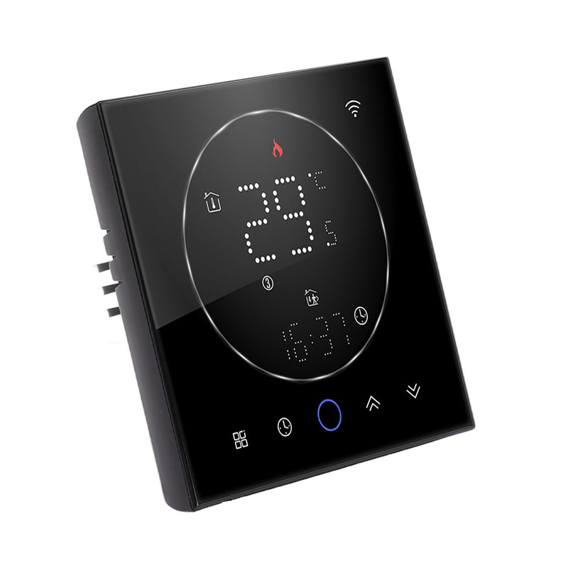 Programmable Smart Home Thermostat AC95~240V Voice Control LED Screen IP20