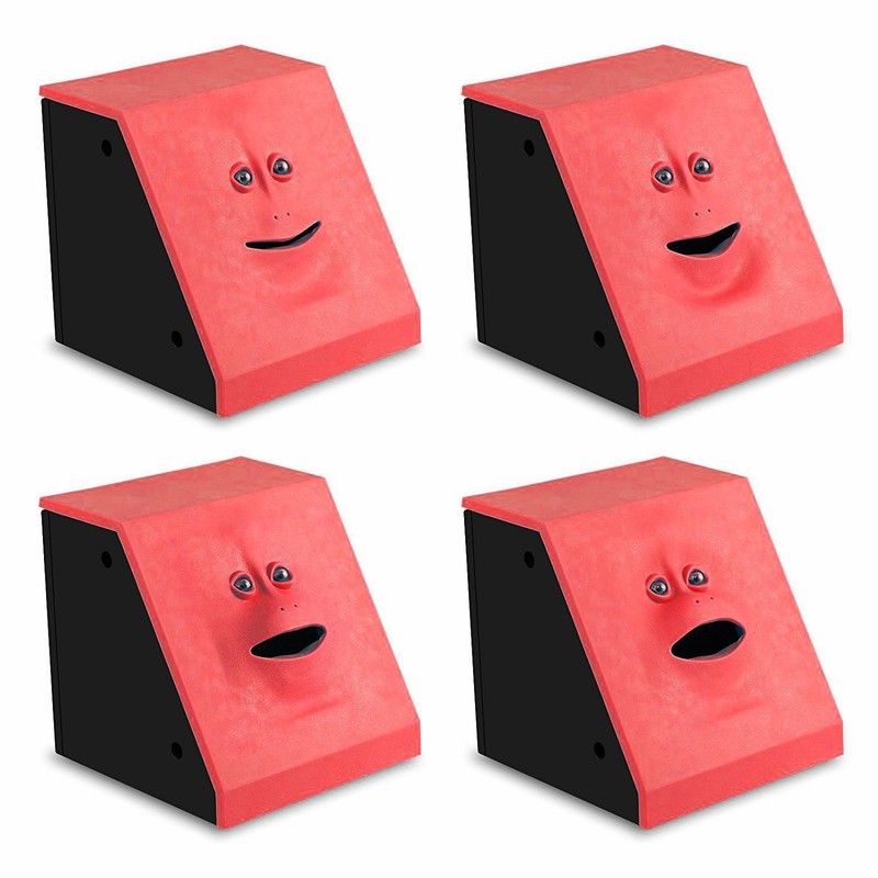 HSTYAIG Face Coin Bank Money Eating Coin Bank Battery Powered