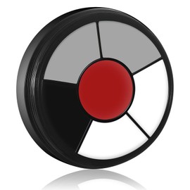 BOBISUKA Grey Face & Body Paint – 6 Colors Cream Washable Face Paint for Skeleton Vampire Zombie Joker Devil Costume & Theme – Easy to Blend, High Pigment & Long Lasting