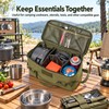 Camping Gas Canister Storage Bag for Outdoor Use – Large