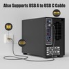 USB C to Ethernet Adapter, New Idea RJ45 Male to