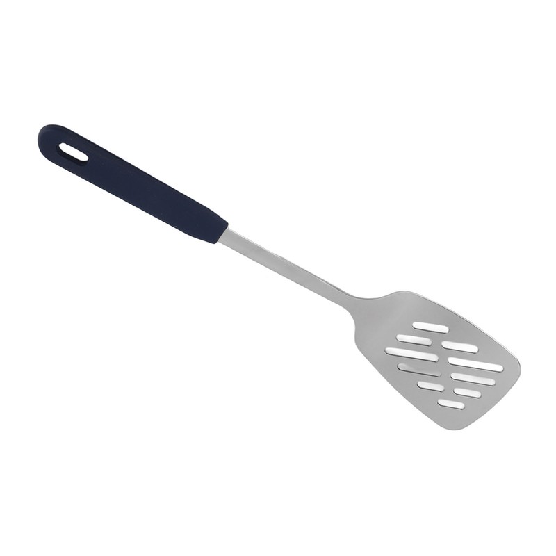 Cooking Spoon Rustproof Smoothly 304 Stainless Steel Spatula Skid Resistant