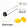sourcing map 200mm(7 7/8") Rubber End Caps, Round Vinyl Plug