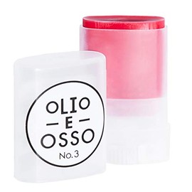 Olio E Osso - Natural Lip + Cheek Balm | Natural, Non-Toxic, Clean Beauty (No. 3 Crimson, 0.35 oz | 10 g)