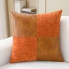 CaliTime Throw Pillow Covers Decorative 18 X 18 Inches Pack