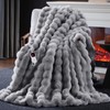 Anysay Heated Blanket Throw with 1/2/4/6/8 Hours Auto-Off 10 Heat