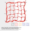 GOOFIT 15" x 15" Elasticated Bungee Luggage Cargo Net with
