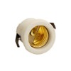Leviton 8880 Medium Base, One-Piece, Keyless, Incandescent, Unglazed Porcelain Lampholder,
