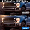 License Plate Frame Compatible with F250 F350 Super Duty 2023