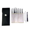 FUNNIN 16 Pcs Practice Lock Pick Padlock Picking Tools Kit