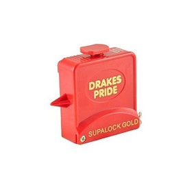 Drakes Pride Supalock Gold bowls measure - red