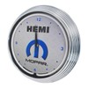 Hemi Logo Blue Light Up Neon Wall Clock 15-Inch for