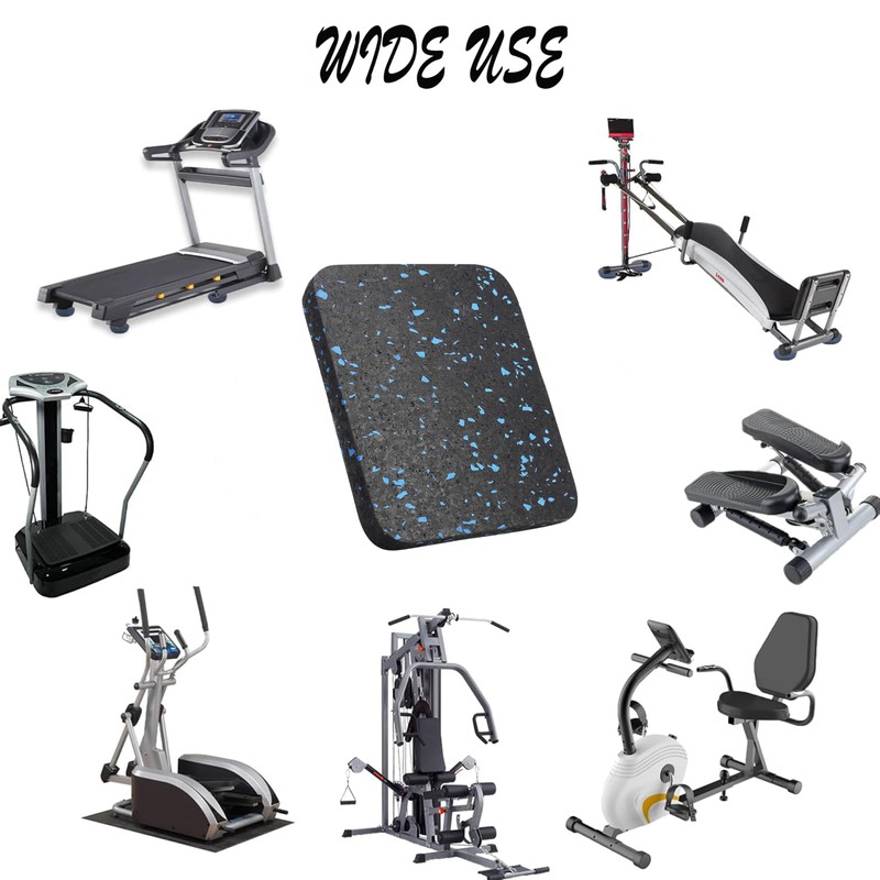 Treadmill Mat Pads,Exercise Equipment Mat,Soundproof Floor Mat,High-Density Rubber Mats for
