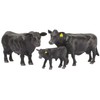 Little Buster Toys Black Angus Family Set - Angus Cow,