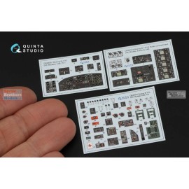 Quinta Studio QTSQDS48561 1:48 Quinta Studio 3D Decal - B-17G Flying Fortress (HKM kit) Small