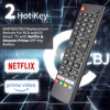 AKB76037002 Remote Control for RCA TV Remote Replacement RWOSU7049 RWOSU6547-B