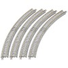 TOMIX Nゲージ カーブPCレール C243-45-PC F 4本セット 1195 鉄道模型用品