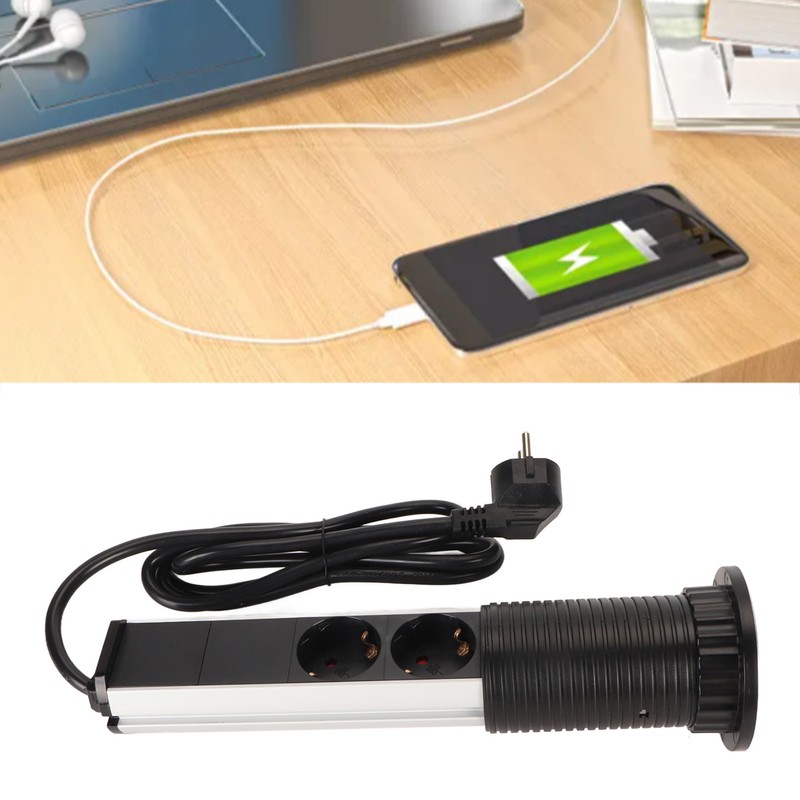 Pop Up Outlet for Countertop Retractable Recessed Pop Up Power