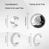 ALEXCRAFT Ear Cuff Earrings For Women 3 Pcs Earrings Cuff