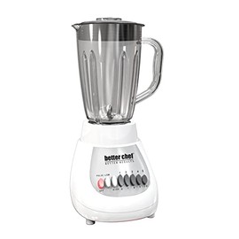 Better Chef Classic 10-speed Blender | 5-cup | Glass Jar (White)