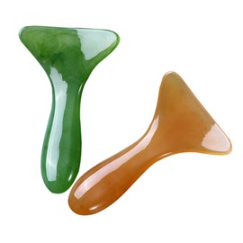 VICASKY 2pcs Gua Tool Body Scraping Board for Muscle Relief Smooth Edges for Safe Use Versatile Handheld for Neck Shoulders Back and Feet