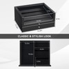 Emfogo Pocket Knife Display Case, Large Knife Collection Box for