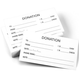 Honoson 100 Pcs Donation Currency Check Envelope Church Offering Gummed Seal Envelopes Tithe Donation My Offering Bill Church Offering for Tithes Offerings Donations Religious 6 1/2"by 3 5/8"