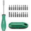 Multi Bit Ratcheting Screwdriver Set, Magnetic Screwdriver Set with Socket