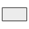 Tiiyee Projection Screen, 60-120 Inch 16:9 Projection Screen Rear Projection