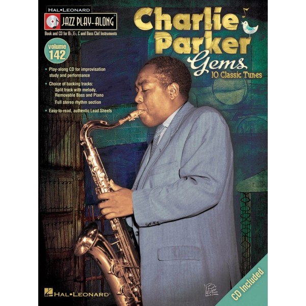 Charlie Parker Gems Jazz Play Along Book and CD NEW
