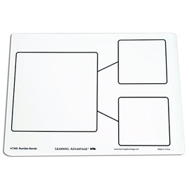 LEARNING ADVANTAGE - Number Bond Dry Erase Boards - Set of 10