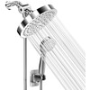 Shower Head With Handheld Combo, 6 Inch High Pressure Rainfall