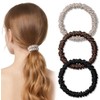 Gomas para el cabello de seda finas de 0,4 pulgadas