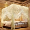 Palace Curtain Bed Mosquito Net (180x200cm) Frilled Mosquito Net