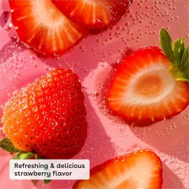 eos The Hero Lip Repair, Extra Dry Lip Treatment, 24HR Moisture, Natural Strawbe