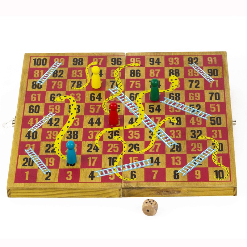 Professor Puzzle Snakes & Ladders