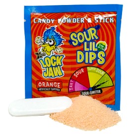 Lockjaw Sour Lil Dips Dip Candy Bulk Dipping Sticks with Candy Powder, Sour Dip Stick Candy Variety Pack of 36