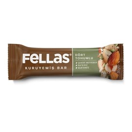 Fellas Dört Tohumlu Kuruyemiş Bar 30 gr x 12 Adet
