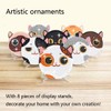 Muzagroo Art Diamond Painting Coaster with Holder, Diamond Art Kits