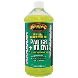 TSI Supercool 25145 PAO 68 Synthetic Lubricant Plus U/V Dye - 32 oz