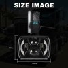 Unbranded Newest 2pc 5x7" 7x6" LED Headlight Projector for Mack