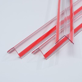 Peel and Stick Wall Corner Protector, Self Adhesive Edge Protector for Baby，Clear Corner Guard for Sharp Wall, Door, Table, Stair (3Pcs x 35inch x 1.18inch)