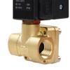 1/2" 230 PSI Electric Solenoid Valve 12-VDC VITON Normally closed