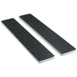 Premium Black 100/180 1-1/8" Wide Washable Jumbo Nail File 12 Pack by Jaylie