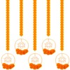 Juinte 5 Pcs 69.6 Inch Diwali Artificial Marigold Garland with