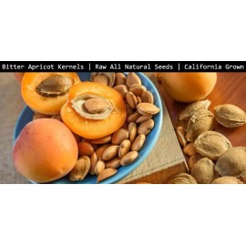 Nature's Choice Supplements California Grown Apricot Kernels (1 Pound, 750 Seeds)