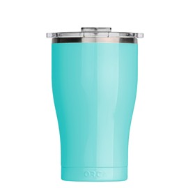 ORCA Chaser 22oz | Insulated, Stainless Steel Cup with a Spill Proof Whale Tale Lid, Dishwasher Safe Tumbler for Hot & Cold Drinks — Seafoam
